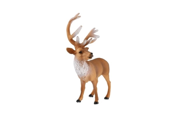 Europese edelhert plastic 16cm in zak