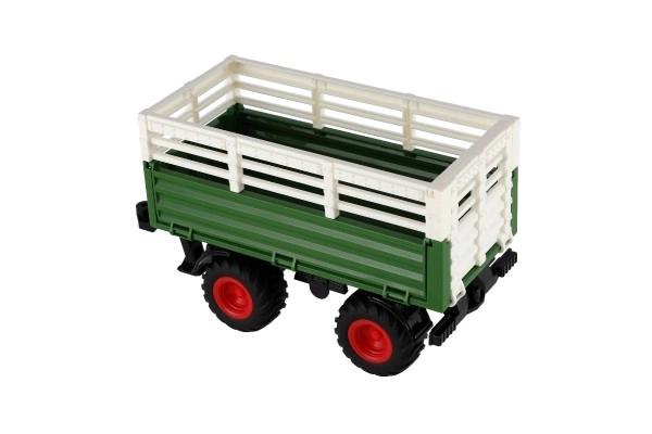 Kindertraktor ZETOR mit Fernsteuerung, Anhänger, Licht und Sound, 42 cm