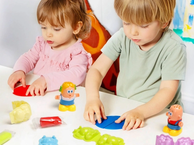 Creatieve set modelleerklei met diervormen