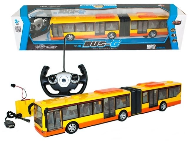Autobus jaune R/C lumière
