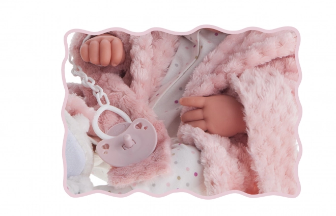 Antonio Juan 50153 LEA - realistische pop baby met volledig vinyl lichaam - 42 cm