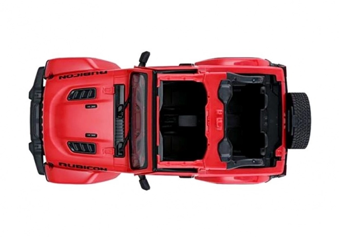 Auto R/C Jeep Wrangler Rubicon 1:14 Rastar – Rouge
