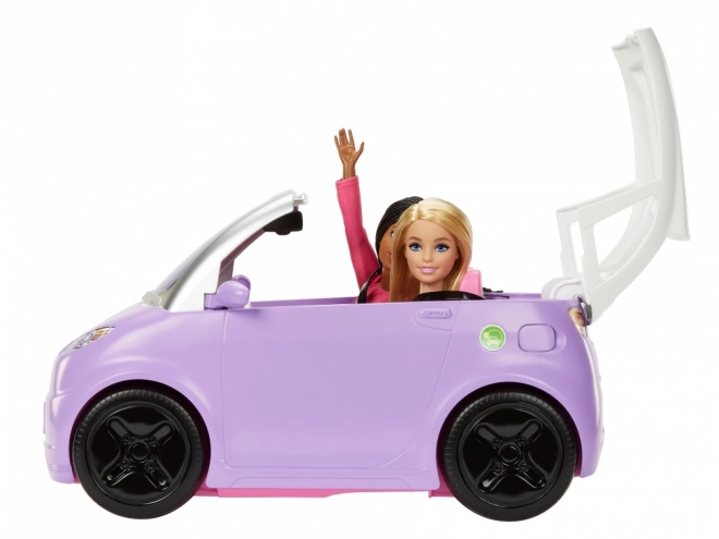 Cabrio Auto für Barbie mit elektrischer Station