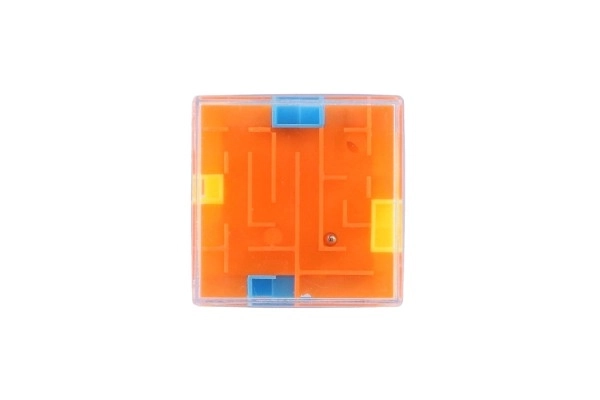 Kubus puzzel met knikker 4x4x4 plastic 20 stuks in doos