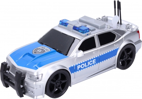 Voiture de police 19 cm avec effets