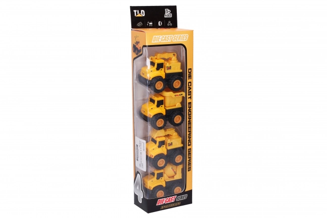 Bausatz Spielset 4tlg - Metall- und Kunststoffautos