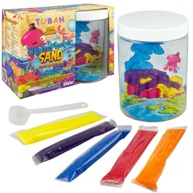 Magische hydrofobe zand Tuban