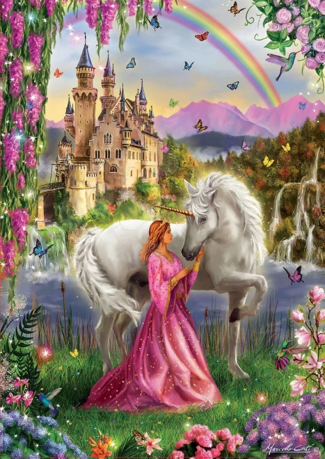 Educa Puzzle Fairy and Unicorn 500 Pieces