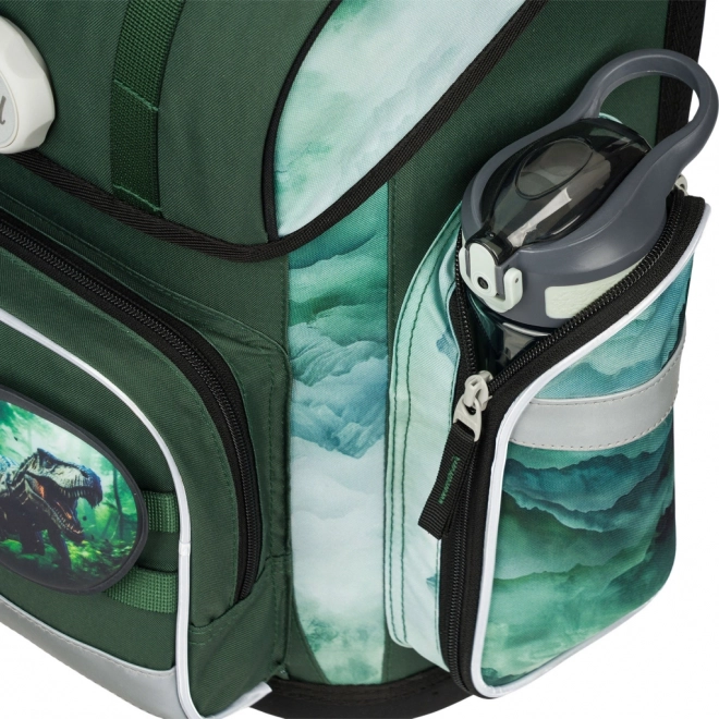 Schoolset Baagl Ergo Dino: rugzak, etui en tasje