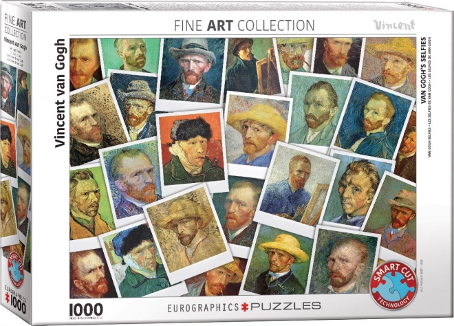 EUROGRAPHICS Puzzel Van Gogh Zelfportretten 1000 stukjes