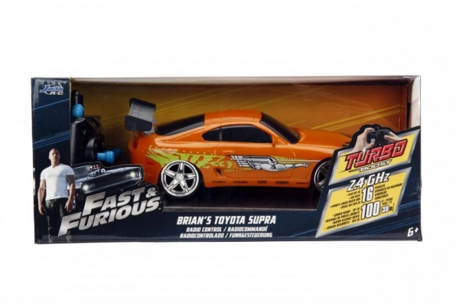 Het RC-auto Brian's Toyota 1:24 van Fast & Furious
