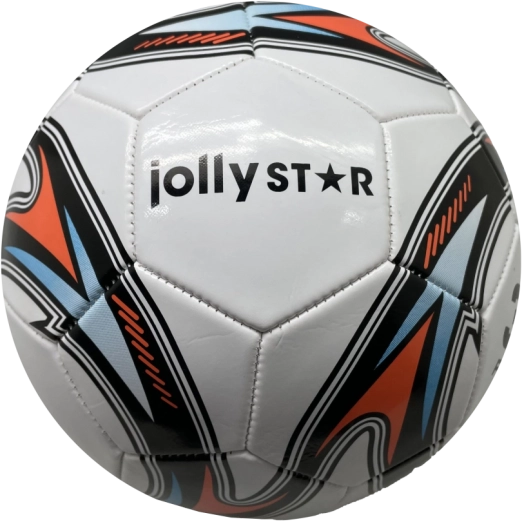 Leren voetbal Jolly Star Champion, maat 5
