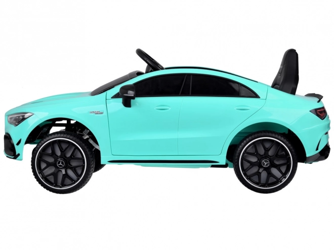 Elektrisches Kinderauto Mercedes AMG CLA 45s mit Schaukelerlebnis – Blau