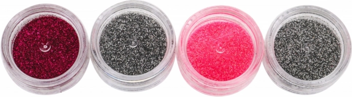 Paillettes de différentes couleurs