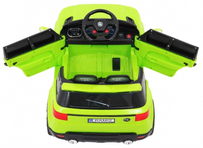 Elektrische auto Land Rapid Racer groen