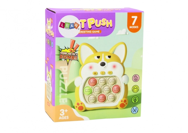 Skill Game Console Pop-It Pink Fox 7-Mode