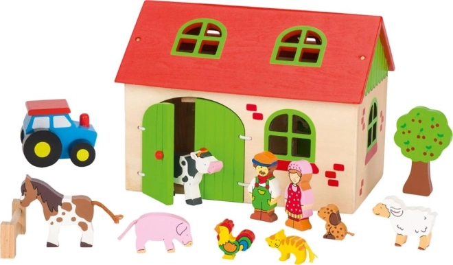 Goki mijn boerderij – houten boerderij voor kinderen