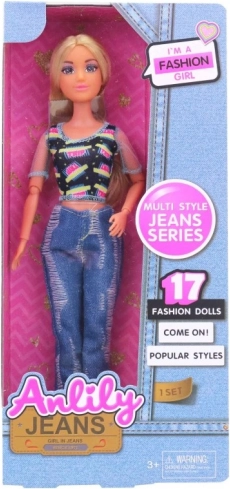 Doll Lili in Jeans 30 cm
