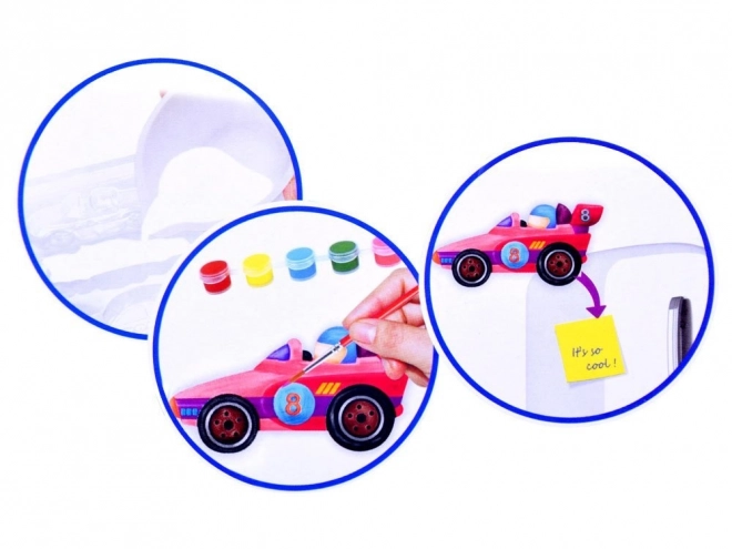 Samkreatieve set met magneten Auto's