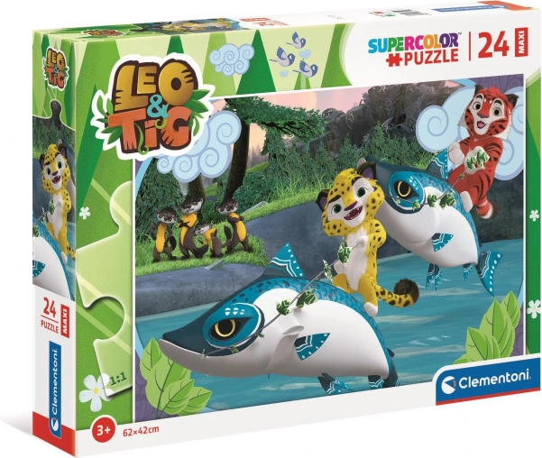 Vrolijk motief LEO EN TIG