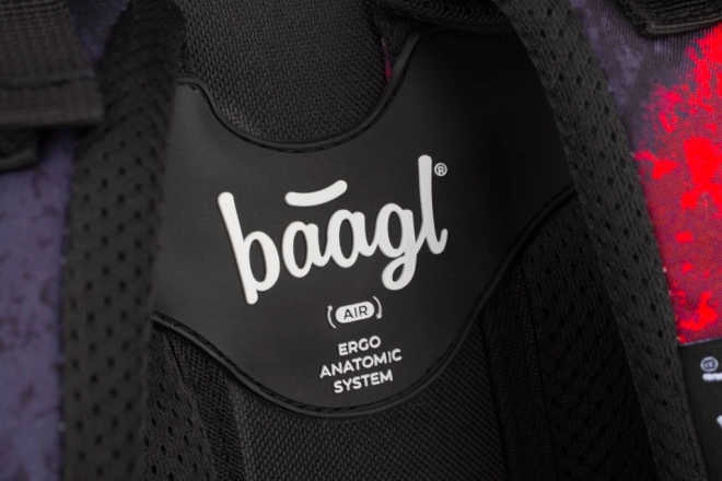 BAAGL ENSEMBLE 3 Core Láva: sac à dos, trousse, sac