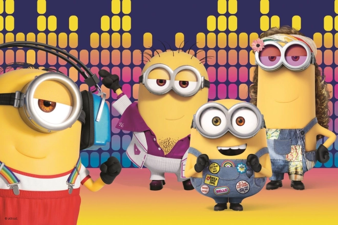 Puzzel 60 stukjes met MINIONS-motief: maken rommel (TREFL)