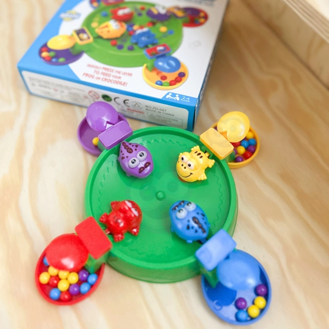 Woopie Hungry Frogs and Crocodiles Board Game