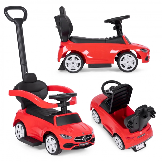 Mercedes C CLASS interactive steering wheel guide – Red