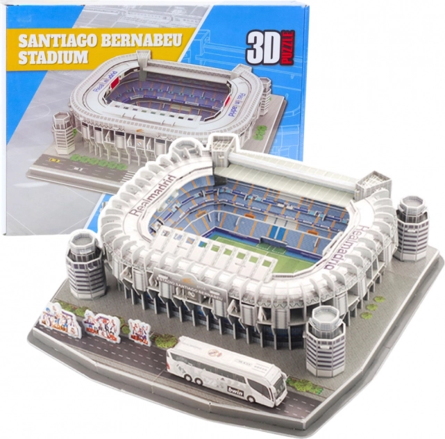 Puzzle 3D Stadium Santiago Bernabeu Real Madrid 101 pieces