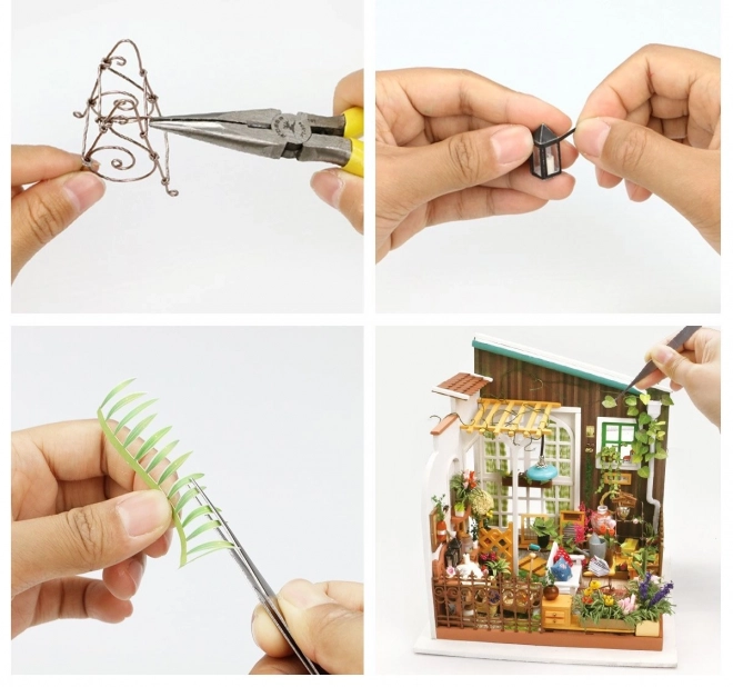 Millerova tuin - DIY miniatuurhuis