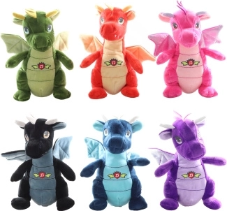 Plush Dragon with Sound 20 cm