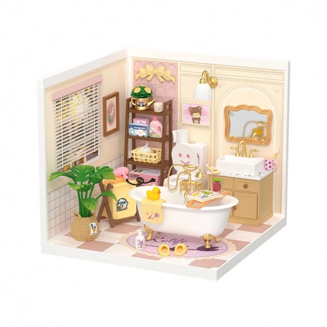 Miniatuurhuisje - meisjesbadkamer