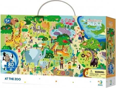 Puzzel In de dierentuin 80 stukjes