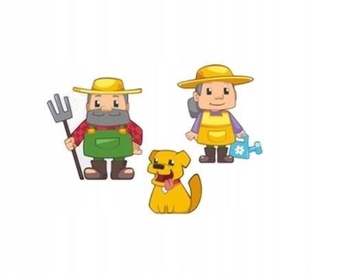 Blokken Mini Waffle - Boer Kleine Set