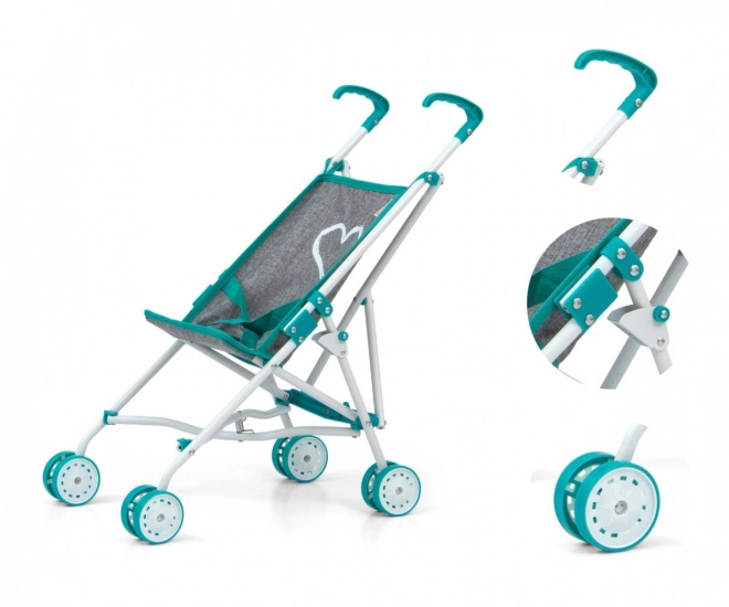 Poppenwagen Julia Prestige Mint
