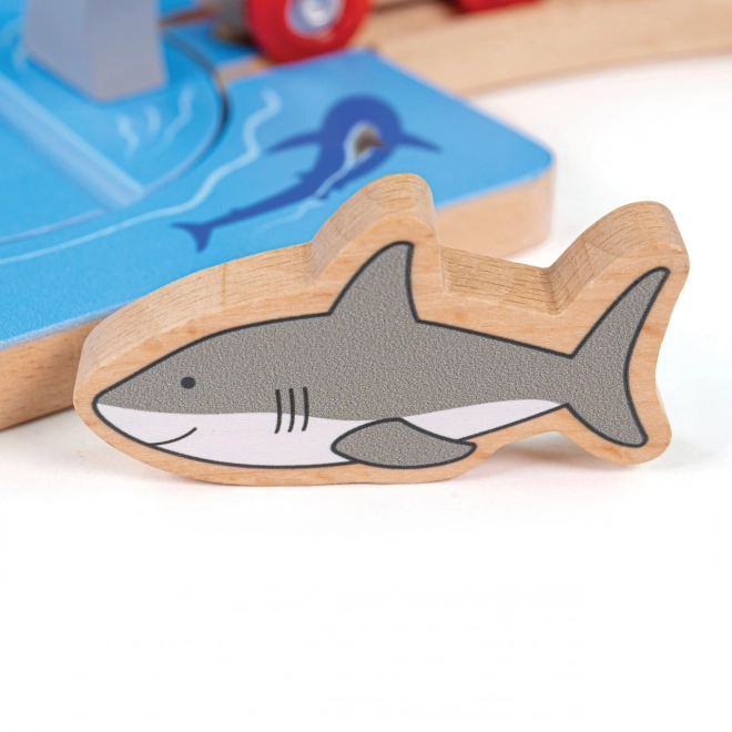 Bigjigs Rail Vír met Haaien
