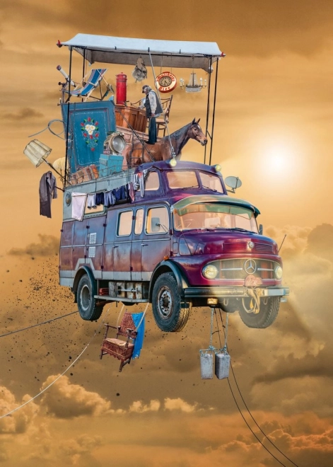 Puzzle Maison mobile 1000 pièces HEYE