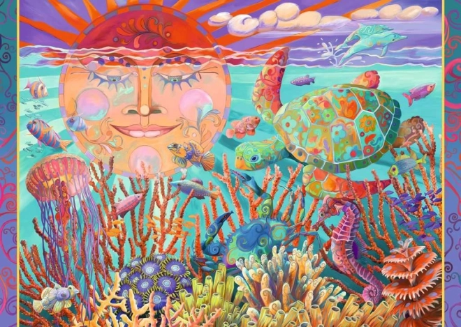 Puzzle RAVENSBURGER Sun and Sea XXL 500 pieces
