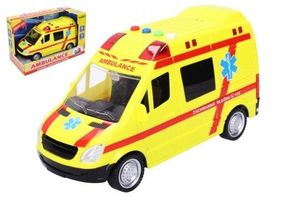 Ambulance avec effets 22 cm