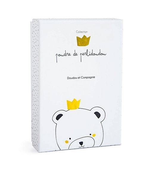 Geschenkset Plüsch-Teddybär mit Schnullerhalter