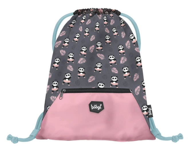 Practical front zip pocket