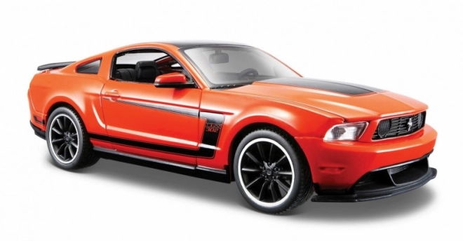 Schaalmodel Ford Mustang Boss 302 1/24 oranje