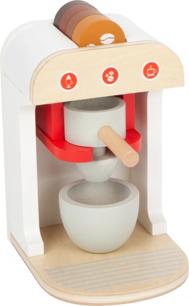 Koffiemachine met capsules en hendel