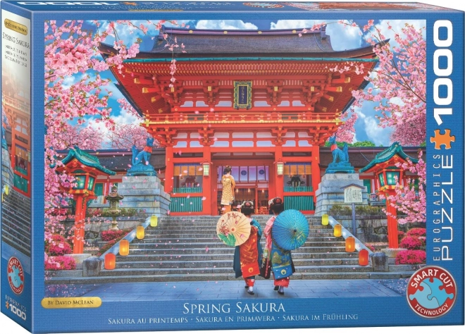 Puzzel Lente Sakura 1000 stukjes EUROGRAPHICS