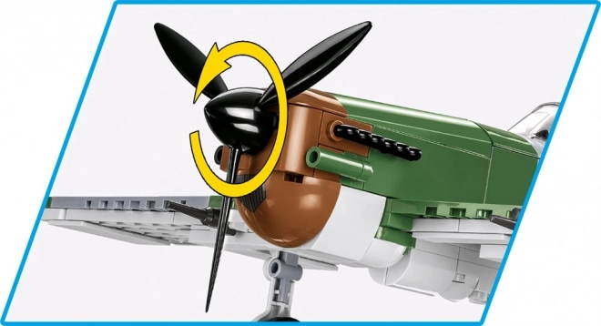 World War II Morane-Saulnier MS.406 Building Set
