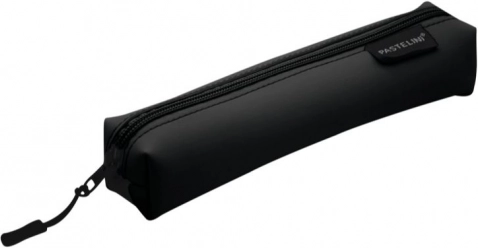 Smal etui PASTELINI zwart met elastische bevestiging