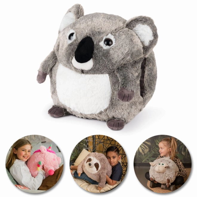 Warm Plush Koala Pillow 3 in 1