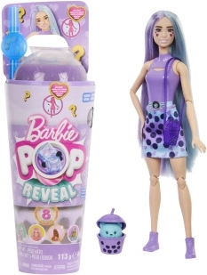 Barbie Pop Reveal Bubble Tea doll – taro milk