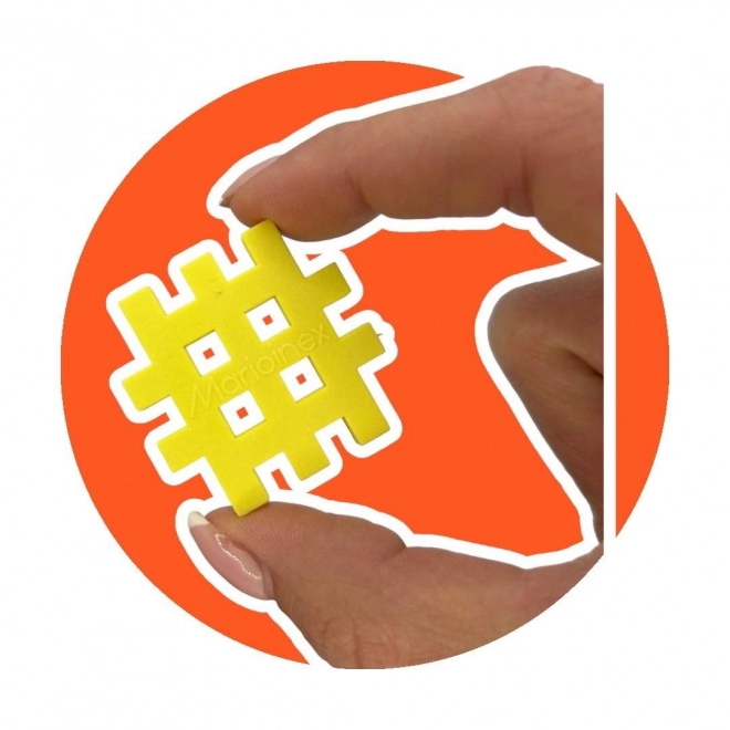 Constructieblokjes Waffle mini pastel 500 stuks