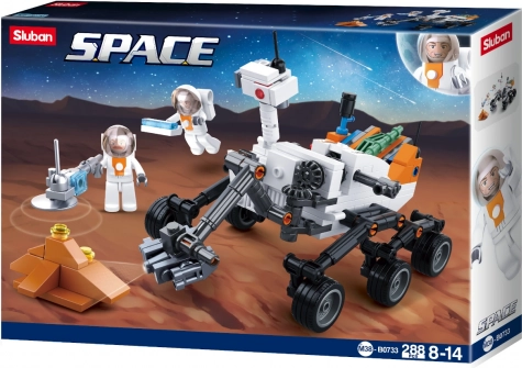 288 pièces et 2 figurines d’astronautes